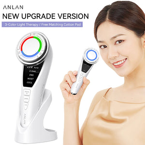ANLAN EMS Facial Massager Pro: Cold Compress & Deep Cleaning Device