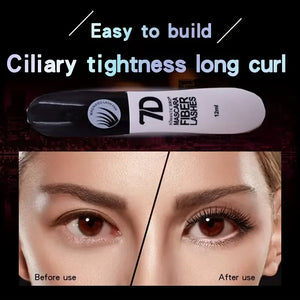 7D Fiber Mascara Set – Waterproof & Curling