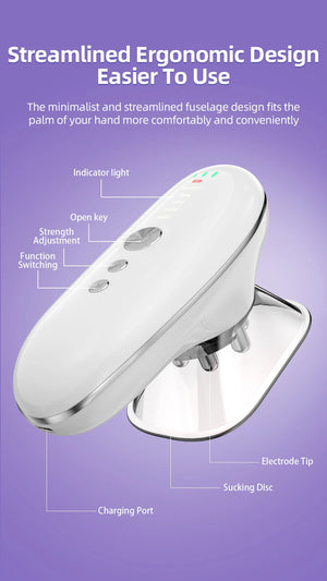 Anti Cellulite Tool and Skin Tightening Device Body Sculpting Massager Cellulite Removal Machine for Face Belly Arms Legs Waist