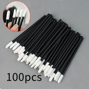 5/100 Pcs Lip Brush Eyelash Makeups Lip Glossy Microbrush Lash Extension Lipstick Set Cosmetic beauty Tools