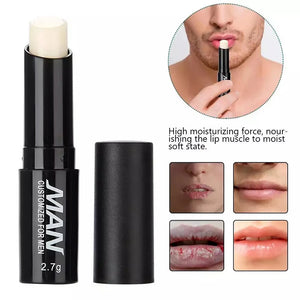 Mens Lip Balm Long Lasting Moisture Hydration Lighten Lip Lines Anti-dry Lip Lipstick Men's Cosmetics Lips Skin Care Products