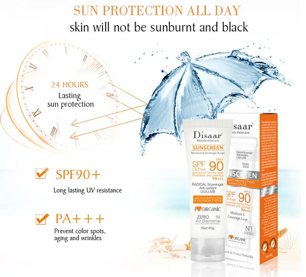 SPF90 Facial & Body Sunscreen Cream