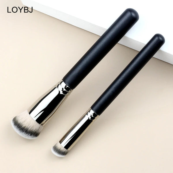 LOYBJ Foundation & Concealer Brush Set – Powder, Blush & Contour