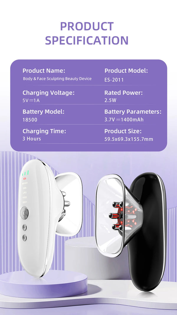 Anti-Cellulite Body Sculpting & Skin Tightening Massager