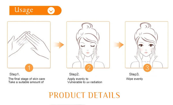 Facial Body Sunscreen Whitening Sun Cream Sunblock Skin Protective Cream Anti-Aging Oil-control Moisturizing SPF90 Face