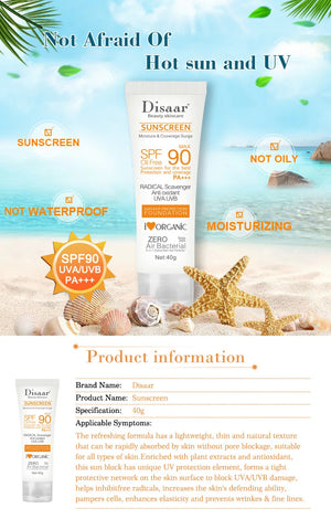 SPF90 Facial & Body Sunscreen Cream