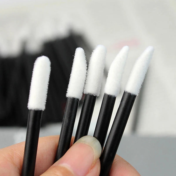 5/100 Pcs Lip Brush Eyelash Makeups Lip Glossy Microbrush Lash Extension Lipstick Set Cosmetic beauty Tools