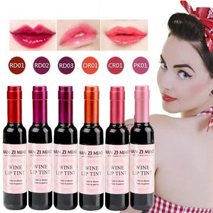 Wine & Baby Pink Matte Liquid Lipstick – Long-Lasting & Waterproof