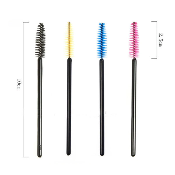 5/50 pcs Crystal  Mascara Wands Eyelash Brush Spoolies for Eye Lash Extension Eyebrow and Makeup Crystal Makeup Tools