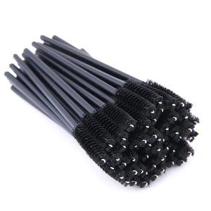 Crystal Mascara Wands – Eyelash & Eyebrow Brush Spoolies (5/50 pcs)