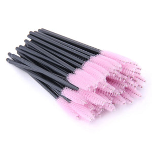 Crystal Mascara Wands – Eyelash & Eyebrow Brush Spoolies (5/50 pcs)
