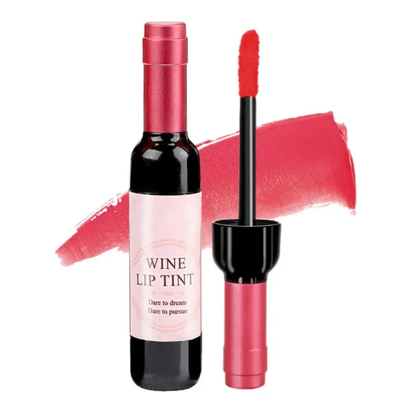 Wine & Baby Pink Matte Liquid Lipstick – Long-Lasting & Waterproof