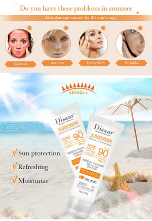 SPF90 Facial & Body Sunscreen Cream