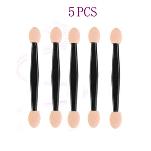 5/30/50/100PCS Eyeshadow Brush Dual Sided Sponge Nylon Sets Make up Eye Shadow Brushes For Cosmetic Applicator Makeup Tools Hot