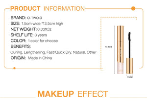 O.TWO.O 3D Mascara – Lengthening Black Lashes