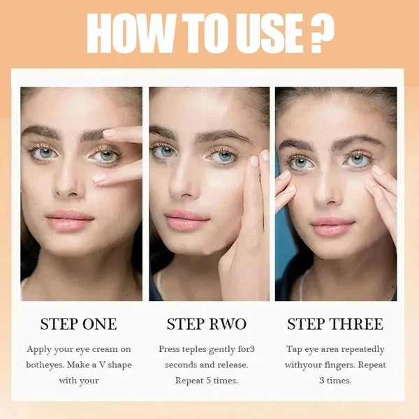 Remove Eye Bag Cream Anti Wrinkle Anti Dark Circle Eye Cream Repair Skin Damage Moisturizing Eye Bags Eyes Skin Care