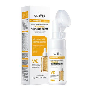SAODER Q10 Vitamin C Facial Cleanser – Foaming Face Wash