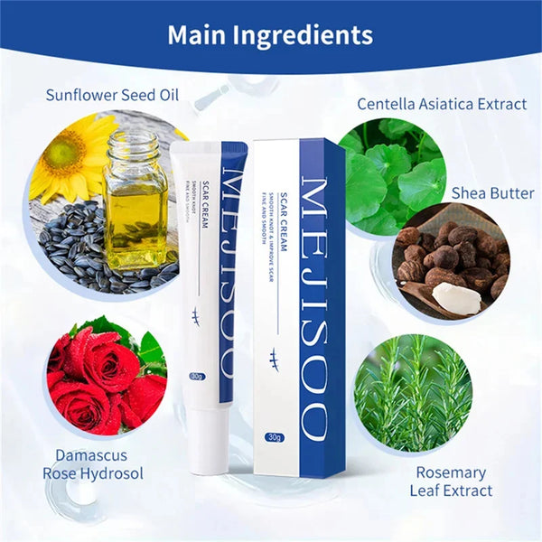 Scar Removal Cream – Acne, Stretch Marks & Whitening