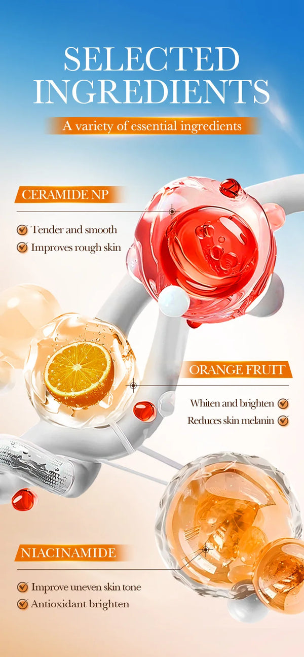 Orange Exfoliating Peeling Gel – Face Scrub & Blackhead Remover