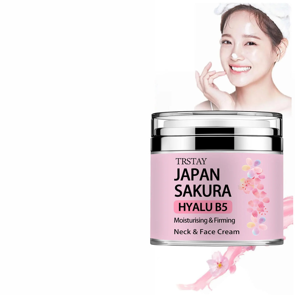 Japan Sakura Tone-Up Cream – Hyaluronic Acid & Brightening