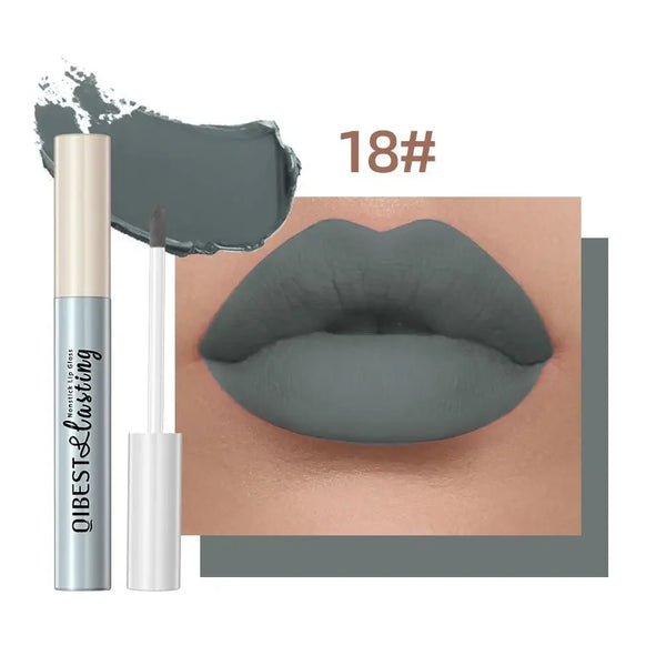 12-Color Waterproof Lipstick – Long-Lasting & Vivid