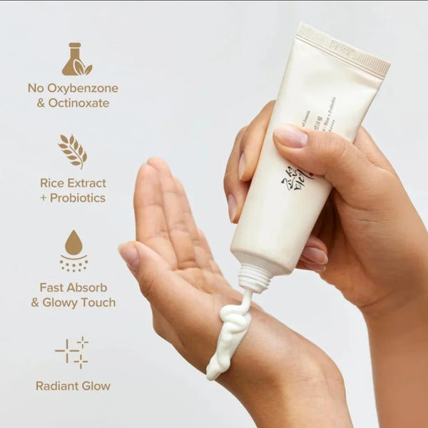 SPF50+ Beauty of Joseon Korean Rice Sunscreen Cream