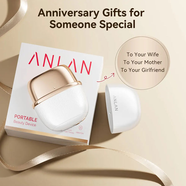 ANLAN 24K Gold Multi-Polar RF & EMS Facial Lifting Device