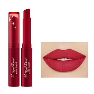NEW Nude Matte Lipstick Waterproof Lip Sticks Not Fading Sexy Red Velvet Lipsticks for Women Make Up Long Lasting Lip Cosmetics