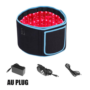 Red & Infrared Light Therapy Belt: 660nm 850nm Slimming & Pain Relief Wrap