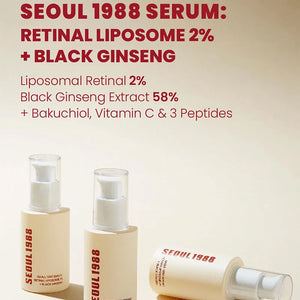 Korean SEOUL 1988 Retinol Serum – Anti-Wrinkle & Whitening