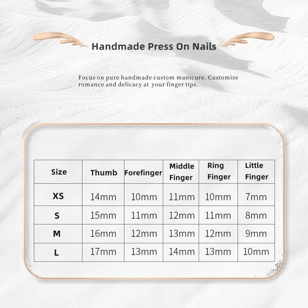 10PCS Handmade Fake Nails Press on Designs Full Cover Short Manicure Reusable Wearable False Nails Silver Punk Finger Tips Art
