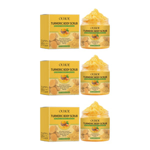 Turmeric Body Scrub – Gentle Exfoliating & Brightening