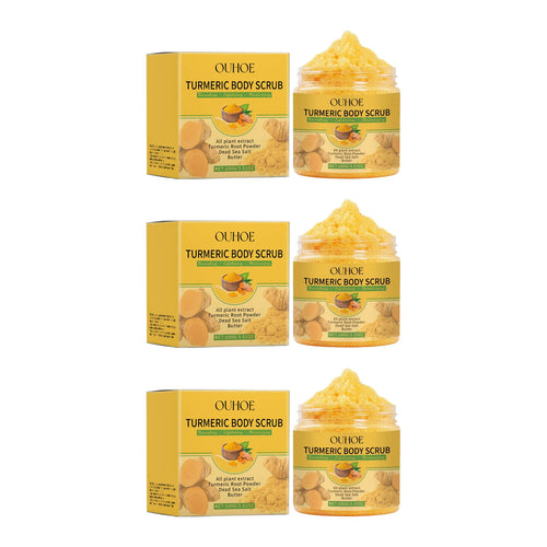 Turmeric Body Scrub – Gentle Exfoliating & Brightening