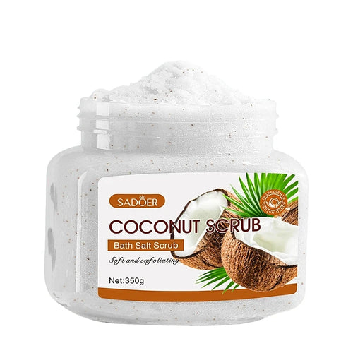 350g Coconut Scrub – Walnut & Coconut Extract