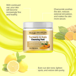 Turmeric Kojic Acid Cleansing Pads