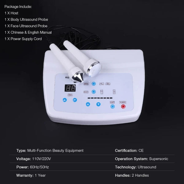 Professional High-Frequency Ultrasonic Facial Lifting & Whitening Machine