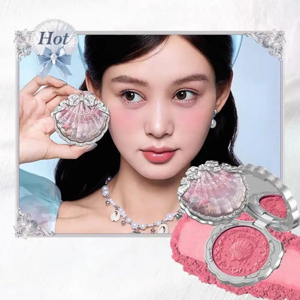 Flower Knows Pearl Shell Velvet Matte Blush