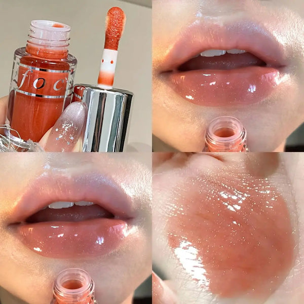 Light-Sensitive Lip Gloss, Long-Lasting Moisturizing and Not Easy to Come Off, Ultra-High Color Payoff, Autumn and Winter Liquid Lipstick, Lip Care, Women's Cosmetics, Valentine's Day, Christmas Gift