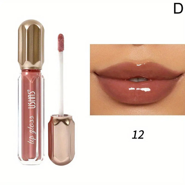 Mirror Pearl Lip Gloss Waterproof Long Lasting Moisturizing Lipstick Shine Glitter Lip Gloss Women Makeup Cosmetic