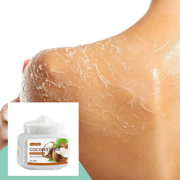 350g Coconut Scrub – Walnut & Coconut Extract