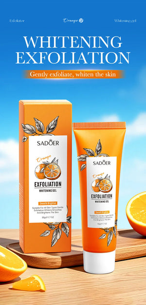 Orange Exfoliating Peeling Gel – Face Scrub & Blackhead Remover