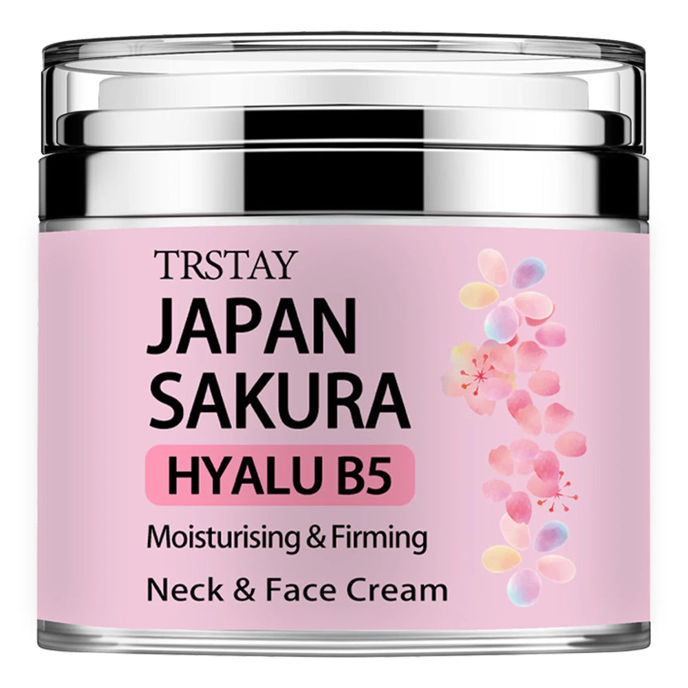 Japan Sakura Tone-Up Cream – Hyaluronic Acid & Brightening
