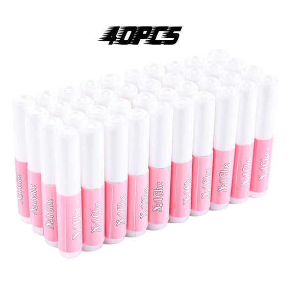 10/100Pcs Super Strong Nail Glue for Acrylic Nails Press On Nails Profession Nail Adhesive Bond Nail Tips Glue Long Lasting Glue