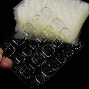 Double Side Nail Glue Sticker Adhesive Tabs for Fake Nails Supre Sticky Waterproof Breathable Nail Jelly Glue