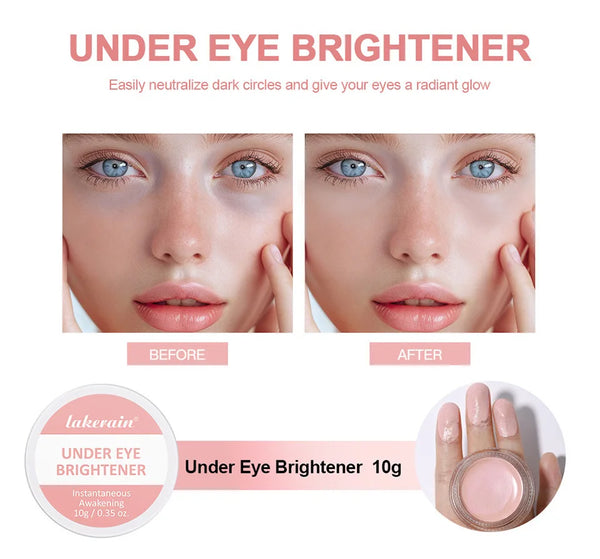 Hydrating Brightening Eye Concealer and Contour Cream, Full Coverage, Long-lasting Eye Concealer for Perfect Makeup Look