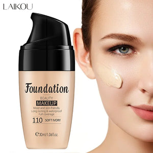 LAIKOU Liquid Foundation – Moisturizing & Long-Lasting