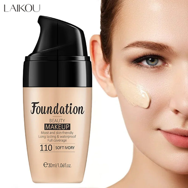 LAIKOU Liquid Foundation – Moisturizing & Long-Lasting