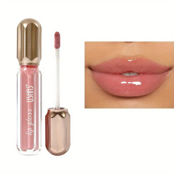 Mirror Pearl Waterproof Lip Gloss – Long-Lasting Shine