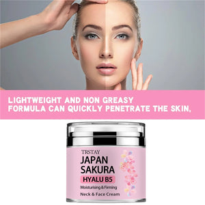Japan Sakura Tone-Up Cream – Hyaluronic Acid & Brightening