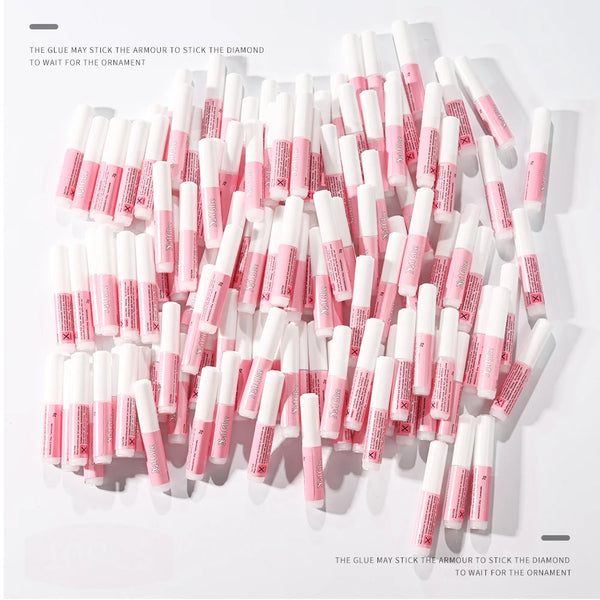 10/100Pcs Super Strong Nail Glue for Acrylic Nails Press On Nails Profession Nail Adhesive Bond Nail Tips Glue Long Lasting Glue